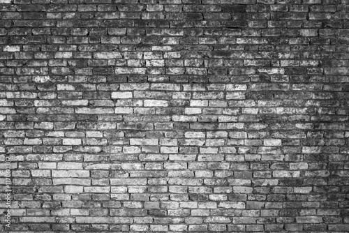 brick wall background,black and white