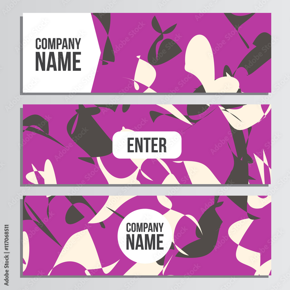 Web banner template Web banner template