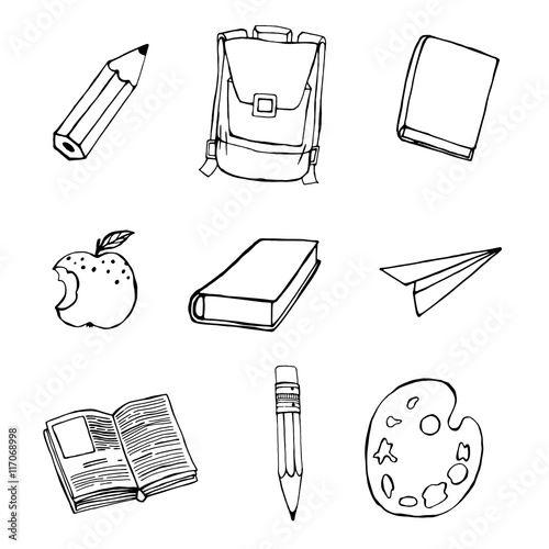 School Vector Objects