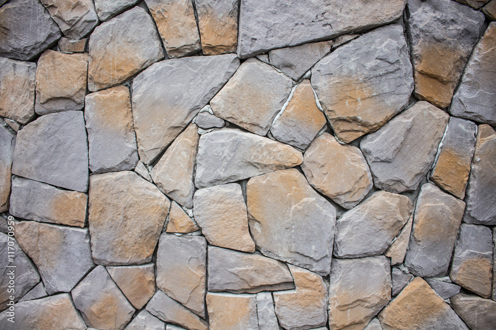 Rock wall texture background closeup