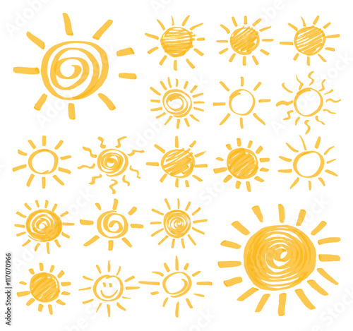 Vector Highlighter Sun Set