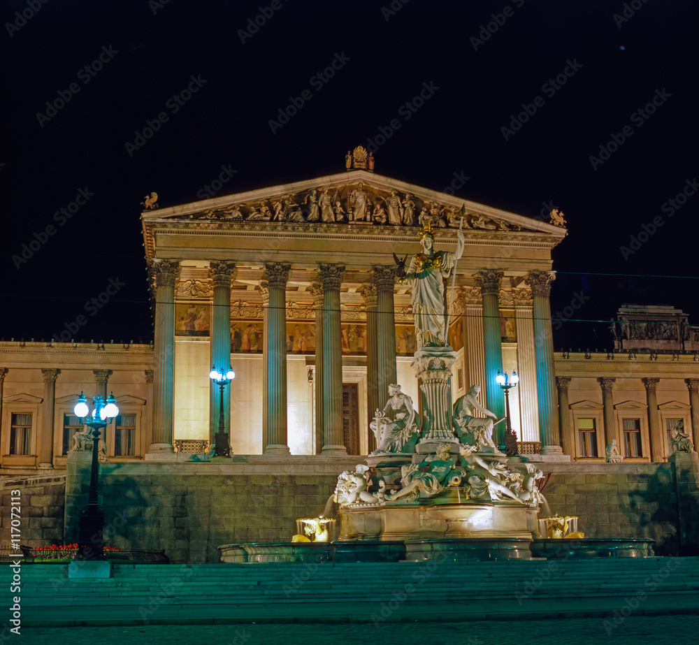 Obraz premium Parliament, Vienna