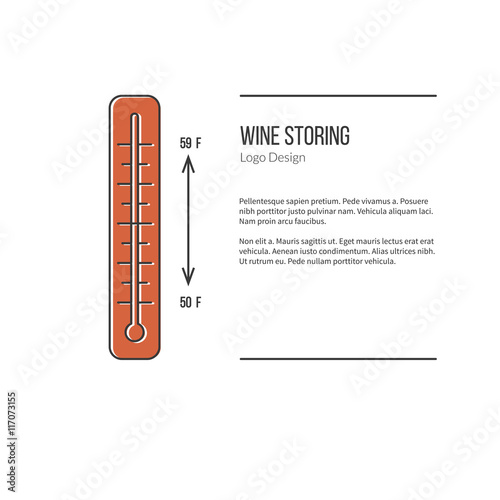 Winemaking, wine tasting graphic design concept