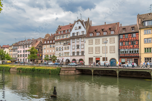 Strasbourg, France. View Ill river embankment © Valery Rokhin