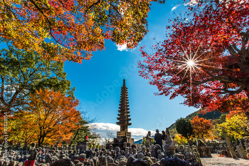 Adashino Nenbutsu-ji  is a Buddhist temple in Ukyo-ku, Kyoto, Japan. photo