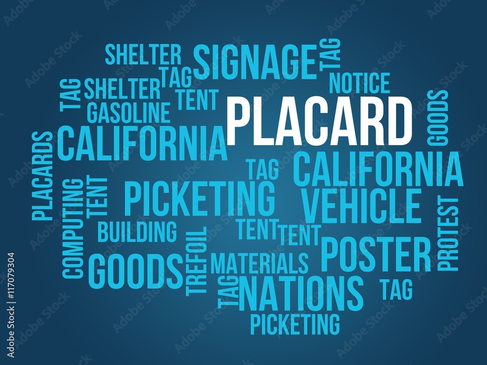 placard placard