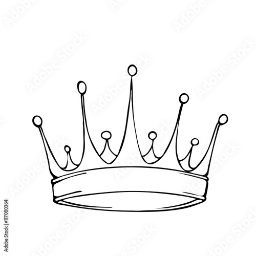 Golden king crown