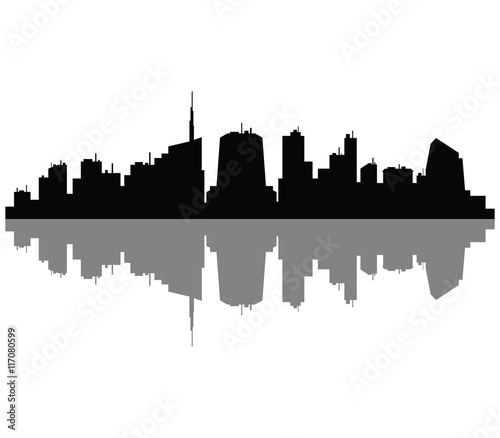 milan skyline