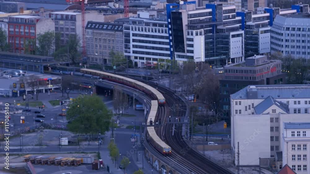 berlin city train departing arriving at berlin trainstation berlin city train departing arriving at berlin trainstation