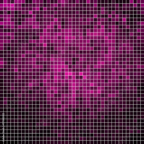 abstract vector square pixel mosaic background