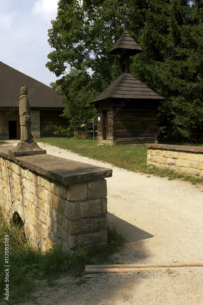 Museum, historic village in the countryside Museum, historic village in the countryside