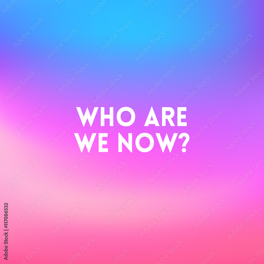 square blurred background - sunset colors With motivating quote square blurred background - sunset colors With motivating quote