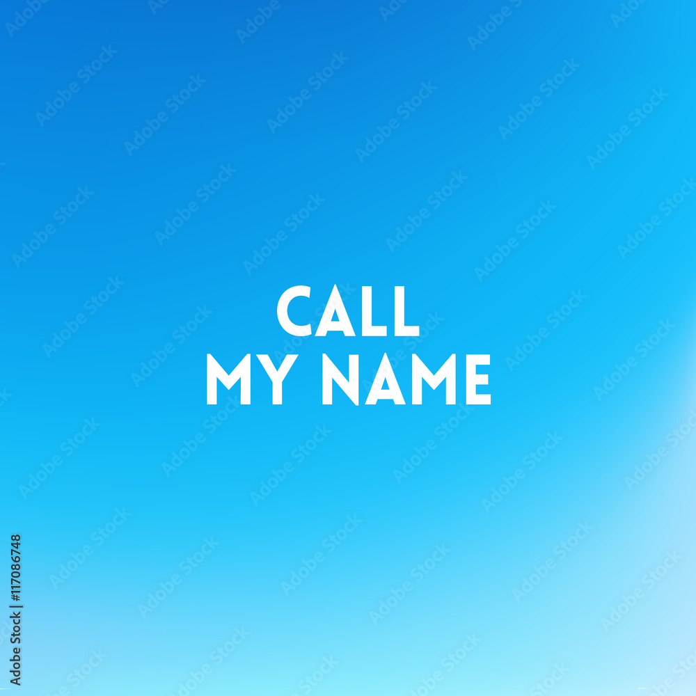 square blurred background - sky water sea colors With quote square blurred background - sky water sea colors With quote