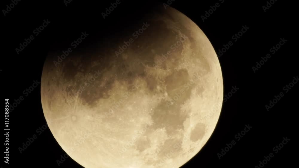 super moon during an eclipse