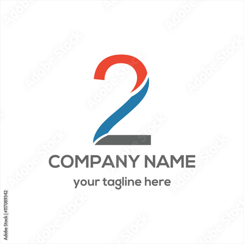 Free Download Number 2 Logo Vector - GFXLoad