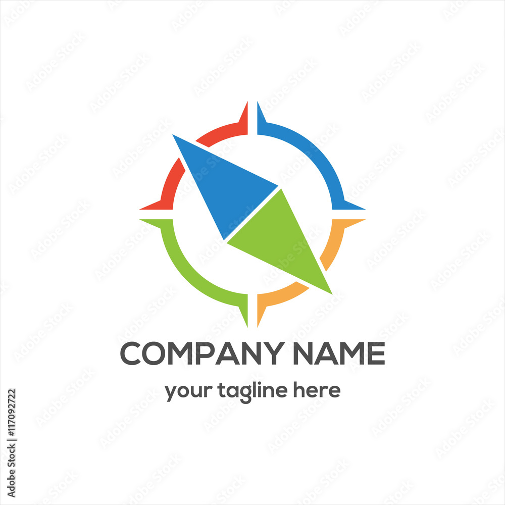 Navitation and GPS logo vector Navitation and GPS logo vector