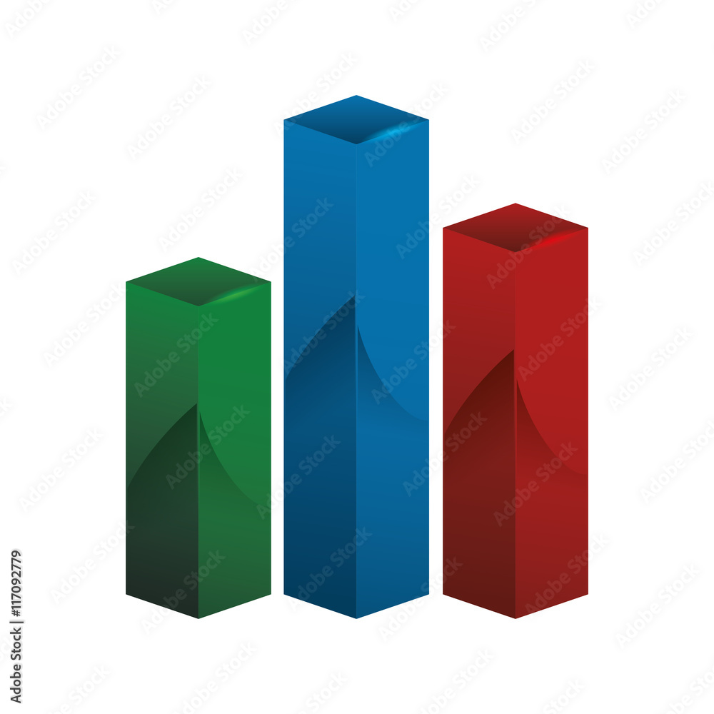 Infographic concept represented by data bars icon. Isolated and flat illustration Infographic concept represented by data bars icon. Isolated and flat illustration