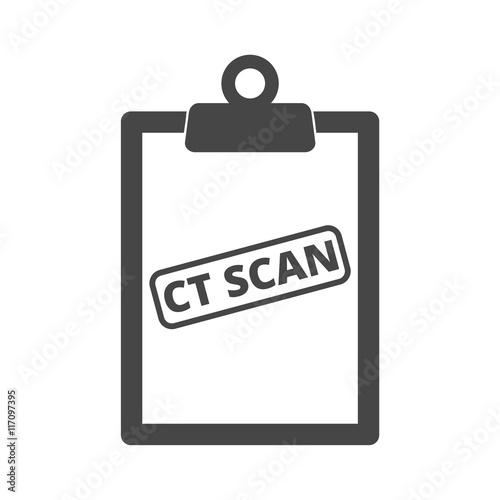 CT scan icon, CT scanner