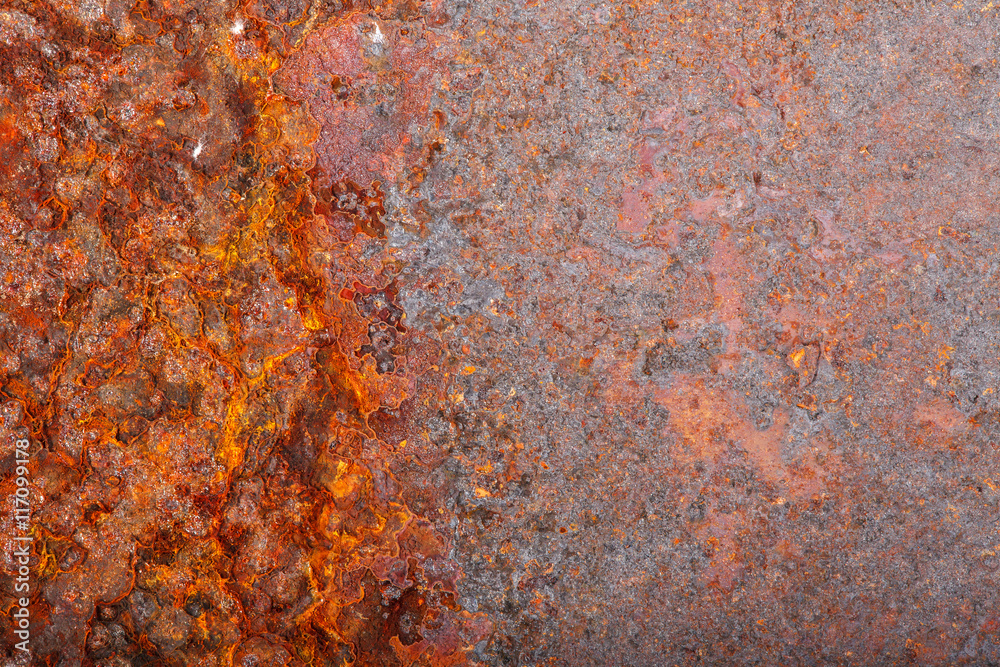 rusty sheet metal. macro background rusty sheet metal. macro background