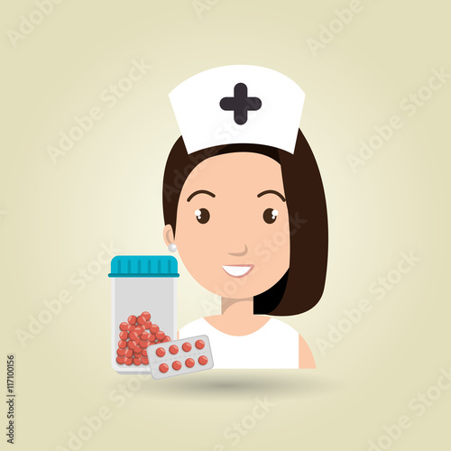 nurse medical uniform woman