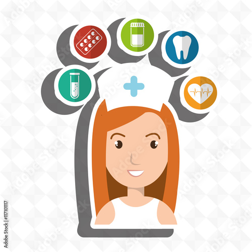 nurse medical uniform woman