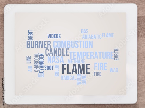 Fototapeta Naklejka Na Ścianę i Meble -  flame