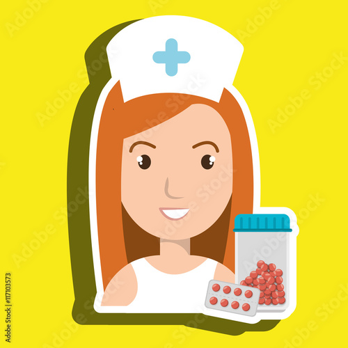 nurse medical uniform woman