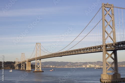 Bay Bridge At Sundown, San Francisco © fluffandshutter