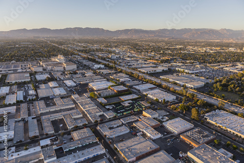 фотографія Van Nuys California Afternoon Aerial
