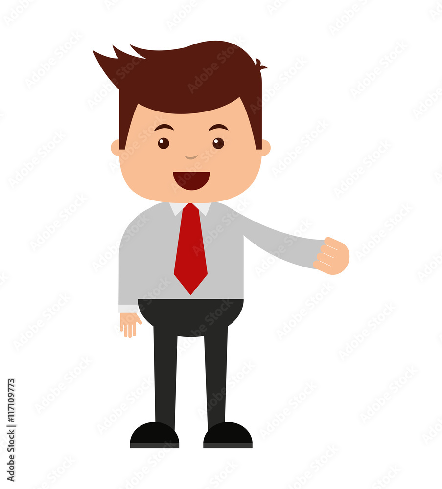 man businessman cartoon character icon man businessman cartoon character icon