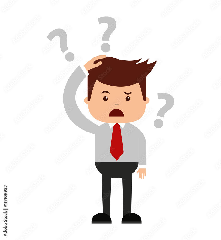 man businessman cartoon character icon man businessman cartoon character icon
