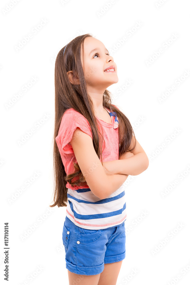 Fototapeta premium Dreaming girl