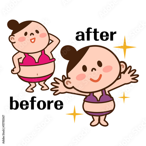 ダイエット　before　after