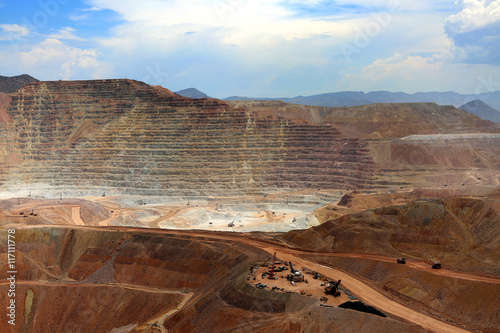 Open Pit Mine, Morenci, Arizona
Morenci is the largest copper producer in North America
