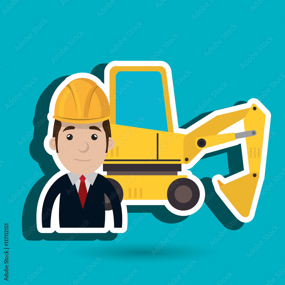 man construction tool work vector illustration graphic man construction tool work vector illustration graphic