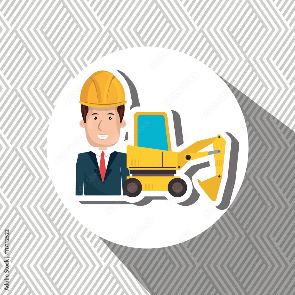 man construction tool work vector illustration graphic man construction tool work vector illustration graphic