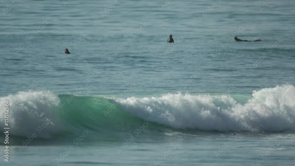surfers in the ocean atlantic coast morocco surfers in the ocean atlantic coast morocco