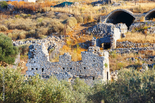 Ancient Aptera on Crete island. Greece photo