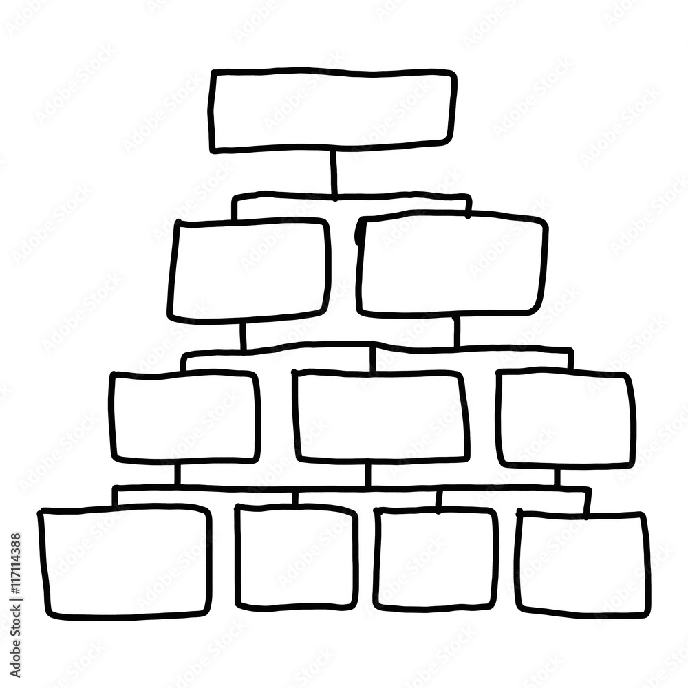 Obraz premium Hand drawn a graphics symbols geometric shapes graph to input in