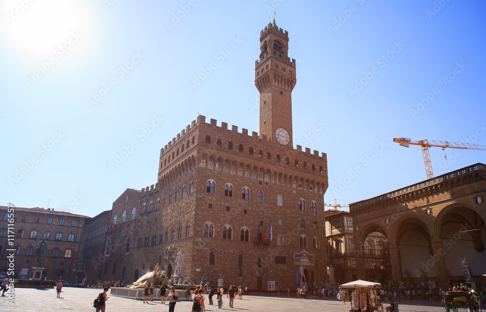 Fototapeta premium The Palazzo Vecchio, Florence