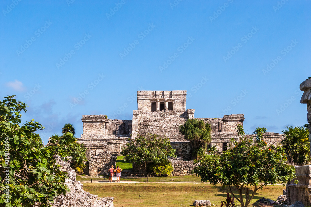 Ruins at Tulum, Mexico