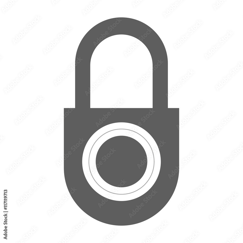 flat design safety lock icon vector illustration flat design safety lock icon vector illustration