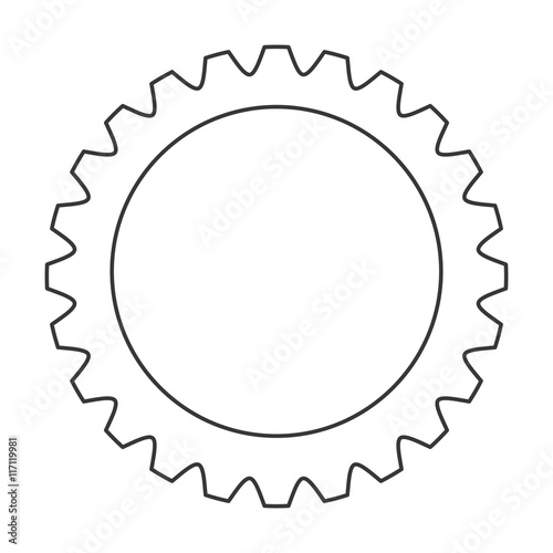 flat design circle badges icon vector illustration