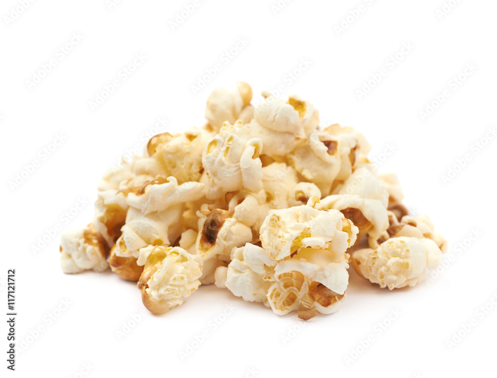 Pile of semi-cooked popcorn kernels Pile of semi-cooked popcorn kernels
