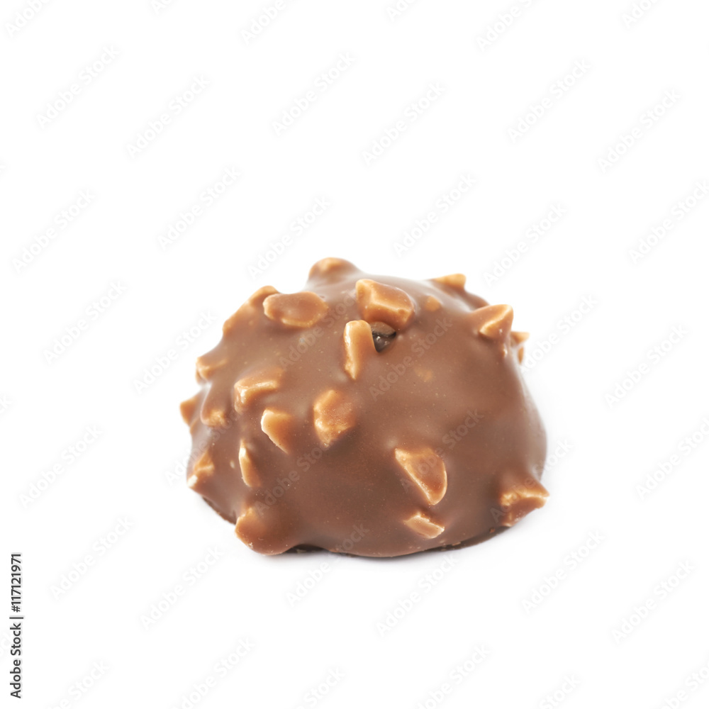 Chocolate confection candy isolated Chocolate confection candy isolated