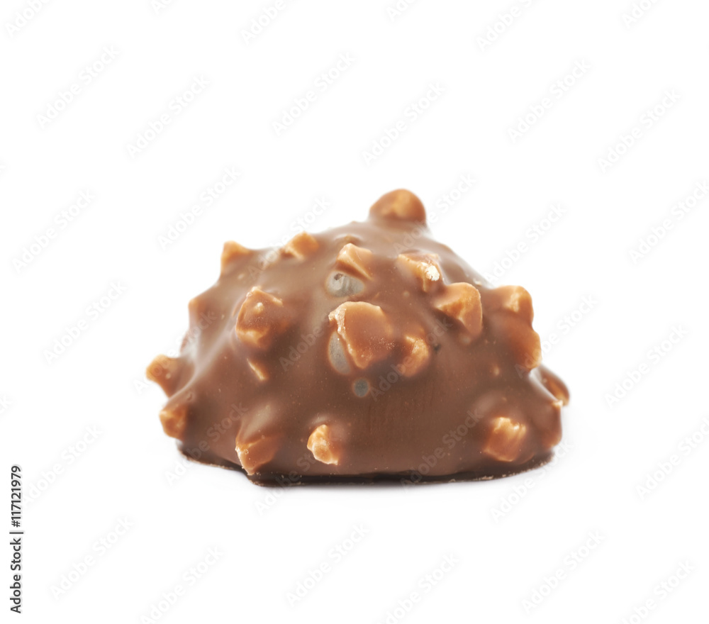 Chocolate confection candy isolated Chocolate confection candy isolated