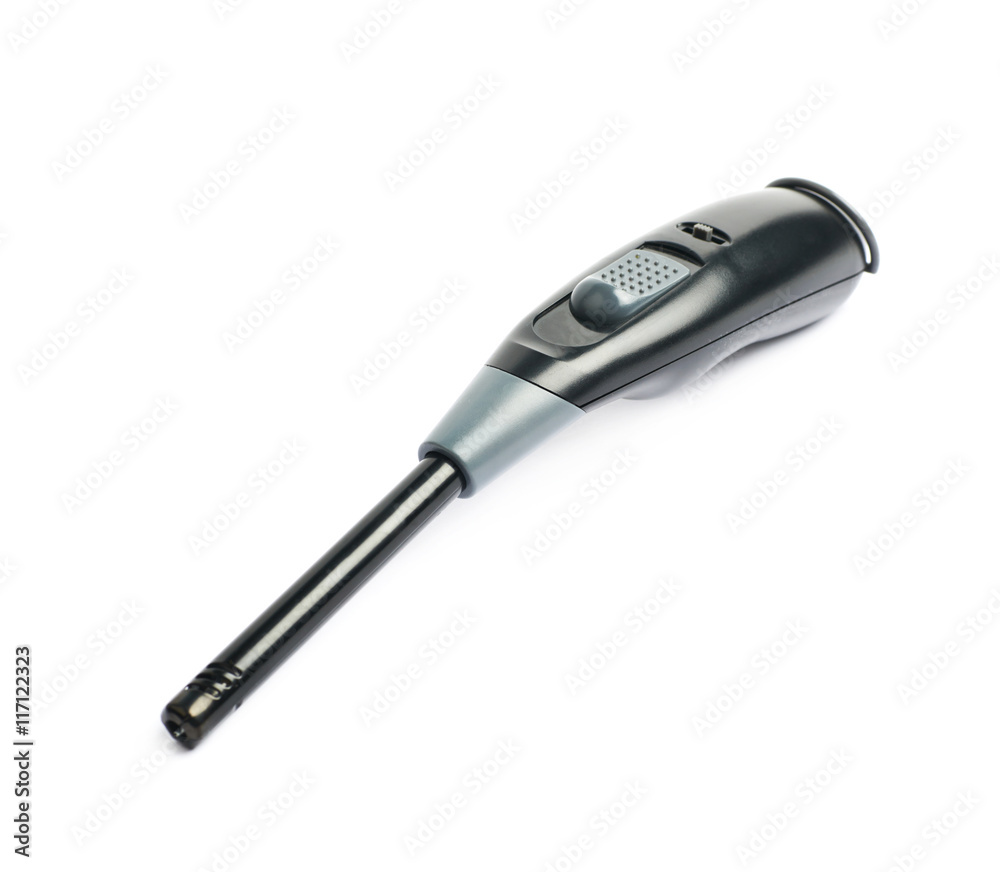 Utility long-neck lighter isolated Utility long-neck lighter isolated