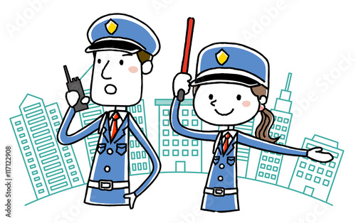 警備員：仕事風景
