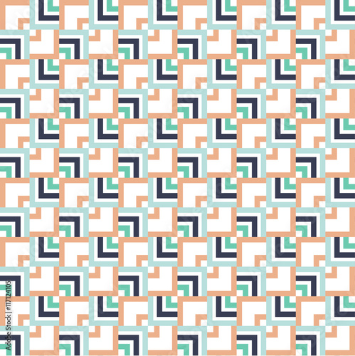 Geometric seamless pattern. Simple regular background. 