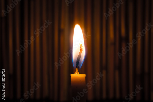 Flaming Candle